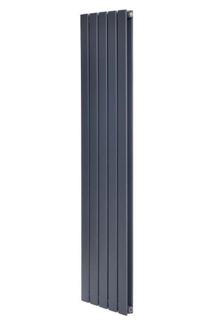 Вертикальный дизайнерский радиатор отопления ARTTIDESIGN Livorno II 5/1800/340 белый матовый
